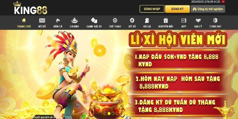 King88 hoạt động uy tín, cam kết minh bạch 